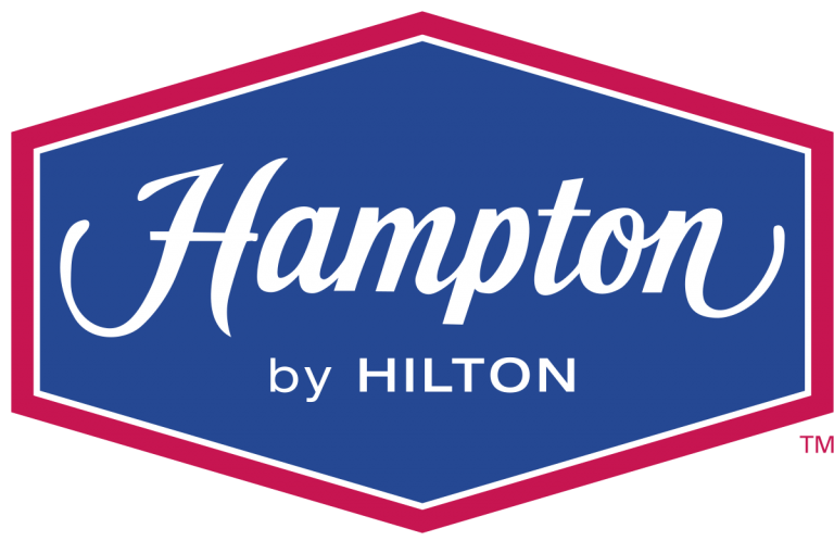69b569f8e091 1200px Hampton by Hilton logo.svg 768x498